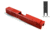 Gun Cuts Shift Slide for Glock 19, Optic Cut, USMC Red, GC-G19-SHF-URE-RMR