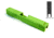 Gun Cuts Shift Slide for Glock 19, Optic Cut, Zombie Green, GC-G19-SHF-ZGR-RMR