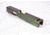 Gun Cuts Viper Slide for Glock 19, No Optic Cut, Radioactive Green, GC-G19-VIP-RGR-NO