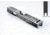 Gun Cuts Viper Slide for Glock 19, Optic Cut, Battleworn White, GC-G19-VIP-SWHBW-RMR
