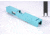 Gun Cuts Viper Slide for Glock 19, Optic Cut, Robbins Egg Blue, GC-G19-VIP-REB-RMR