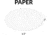 Gun Storage Solutions Gss Blank Paper Oval Tags For Displaying Gun Info 50-pack