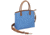 Gun Tote'n Mamas Ostrich Debossed Cowhide Purse, Blue 290621