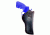 Gunmate Black Hip Holster Fits Belt Width Up To 2" Size 12 21012