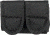 Gunmate Double Speedloader Case Black Hook &amp; Loop Closure, Clam 22000C
