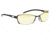 Gunnar Optiks Office Sync Sunglasses, Onyx Frame, Amber Lens, SYN-00101
