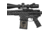 GunSkins AR-10 Magazine Skin, Skull Black, ar-10-mag-skin-skull-black