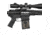 GunSkins AR-10 Magazine Skin, Skull Black, ar-10-mag-skin-skull-black