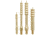 Gunslick Spear-pointed Brass Jag-(8-32 Threads)
