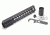 GUNTEC USA 10in Ultra Slimline Octagonal 5 Sided Key Mod Free Floating Handguard w/Monolithic Top Rail,Black GT-10JKO
