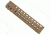 GUNTEC USA 10in Ultra Slimline Octagonal 5 Sided Key Mod Free Floating Handguard w/Monolithic Top Rail,Cerakote Flat Dark Earth GT-10JKO-FDE
