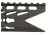 GUNTEC USA 10in Ultra Slimline Octagonal 5 Sided Key Mod Free Floating Handguard w/Shark Mouth,Black GT-10JKO-S