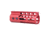 Guntec USA 5 Ultra Lightweight Thin M-LOK Free Floating Handguard w/ Monolithic Top Rail, Anodized Red, GT-5MLK-RED