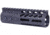 Guntec USA 6in Ultra Lightweight Thin M-LOK Free Floating Handguard w/ Monolithic Top Rail, Anodized Black, GT-6MLK