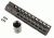 GUNTEC USA 9in Ultra Lightweight Thin Key Mod Free Floating Handguard w/Monolithic Top Rail,Black GT-9JK, EDEMO1