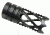 GUNTEC USA AR-10 Gen 2 Spiral Flash Hider AR308TWIST