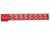 Guntec USA AR-15 15in Air-Lok Series M-LOK Compression Free Floating Handguard w/ Monolithic Top Rail, Anodized Red, GT-15ALC-RED
