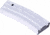 Guntec USA AR-15 5.56mm 30 Round Rifle Magazine w/Anti-Tilt Follower, Anodized Clear, MAG30-CLEAR-30RD