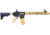 Guntec USA AR-15 5.56mm 30 Round Rifle Magazine w/Anti-Tilt Follower, Anodized Gold, MAG30-GOLD-30RD