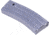 Guntec USA AR-15 5.56mm 30 Round Rifle Magazine w/Anti-Tilt Follower, Anodized Grey, MAG30-GREY-30RD