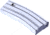 Guntec USA AR-15 5.56mm 30 Round Rifle Magazine w/Anti-Tilt Follower, Chrome, MAG30-C-30RD