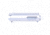 Guntec USA AR-15 9mm Dedicated Stripped Billet Upper Receiver, Clear, GT-UPPER-9-CLEAR