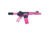 Guntec USA AR-15 Pistol Buffer Tube Kit, Anodized Rose, ARPISTUBE-ROSE