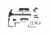 Guntec USA AR-15 Accent Kit, Black, ACC-KIT-BLACK