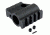 GUNTEC USA AR-15 Aluminum Rail Height Gas Block,Black GT750R, EDEMO1