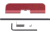 Guntec USA AR-15 Ejection Port Dust Cover Assembly, Gen 3, Anodized Red, 223GATE-G3-RED