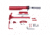 Guntec USA AR-15 Essentials Kit, Anodized Red, EKIT-RED