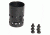 GUNTEC USA AR-15 Free Floating Handguard Barrel Nut For Ultralight JK Series,Black Oxide,.308 Cal JK-NUT-S-308