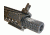 GUNTEC USA AR-15 Gen 2 Micro Reverse Thread Slip Over Socom Style Fake Suppressor,.223cal,Black SOCOM-MINI