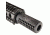 GUNTEC USA AR-15 Gen 2 Micro Reverse Thread Slip Over Socom Style Fake Suppressor,.223cal,Black SOCOM-MINI