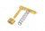 Guntec USA AR-15 Mag Catch Assembly w/Extended Mag Button, Anodized Gold, GT-MC-ASSEMBLY-GOLD