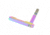 Guntec USA AR-15 Mag Catch Lever, Rainbow PVD, GT-MC-LEVER-RPVD