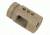 GUNTEC USA AR-15 Micro Comp Steel Compensator,Cerakote Flat Dark Earth M-COMP-E