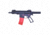 Guntec USA AR-15 Micro Pistol Furniture Set, Anodized Black, MICRO-P-SET