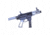 Guntec USA AR-15 Micro Pistol Furniture Set, Anodized Grey, MICRO-P-SET-GREY