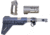 Guntec USA AR-15 Micro Pistol Furniture Set w/Brace, Cerakote Flat Dark Earth, MICRO-P-SET-PB-FDE