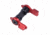 Guntec USA AR-15 Multi Degree Short Throw Ambi Safety, Anodized Red, AMBI-STMD-RED