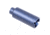 Guntec USA AR-15 Slim Line Cone Flash Can, 5.56mm, 1/2x28, Anodized Grey, CONE-FH-S-GREY