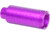 Guntec USA AR-15 Slim Line Cone Flash Can, Anodized Purple, CONE-FH-S-PURPLE