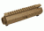 GUNTEC USA AR-15 Stripped Billet Upper Receiver,Flat Dark Earth GT-UPPER-FDE