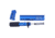 Guntec USA AR-15 Trump Series Limited Edition Pistol Furniture Set, Anodized Blue, TRUMP-PIS-SET-BLUE