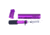 Guntec USA AR-15 Trump Series Limited Edition Pistol Furniture Set, Anodized Purple, TRUMP-PIS-SET-PURPLE