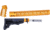 Guntec USA AR-15 Ultralight Series Complete Furniture Set, Anodized Orange, ULTRA-SET-ORANGE