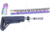 Guntec USA AR-15 Ultralight Series Complete Furniture Set, Matte Rainbow Pvd Coated, ULTRA-SET-M-RPVD