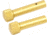 Guntec USA AR 5.56 Cal Extended Takedown Pin Set, Gen 2, Anodized Gold, TDP-SET-G2-GOLD