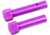 Guntec USA AR 5.56 Cal Extended Takedown Pin Set, Gen 2, Anodized Purple, TDP-SET-G2-PURPLE